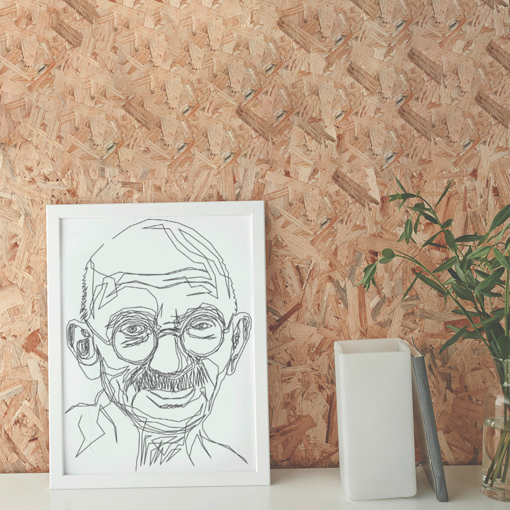 MAHATMA GANDHI | One Line Poster Series OTTOCKRAFT™