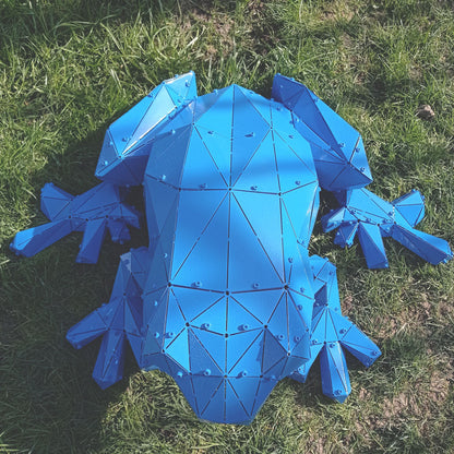 KIKKER | 3D Metal Geometric Frog Statue OTTOCKRAFT™