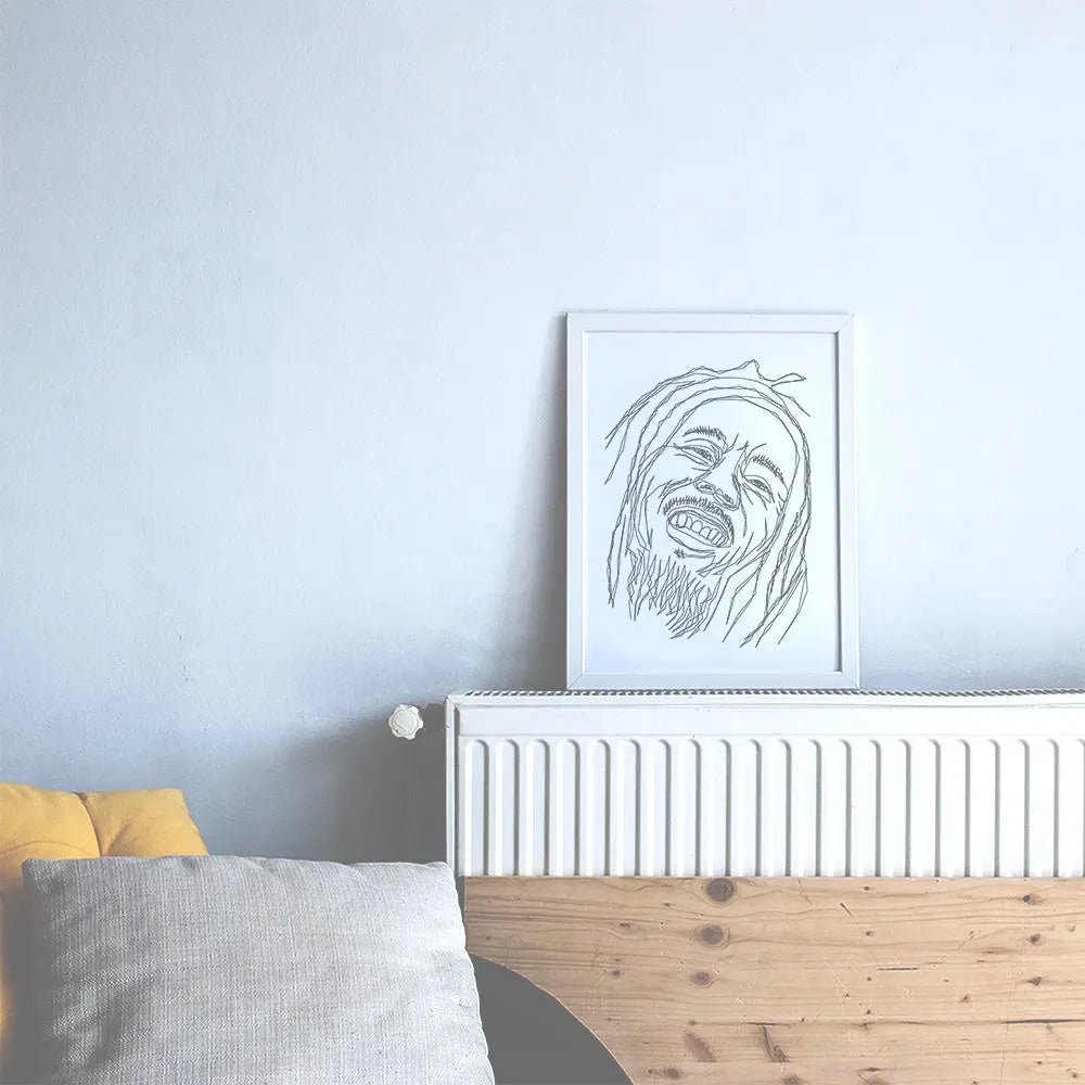 BOB MARLEY | One Line Poster Series OTTOCKRAFT™