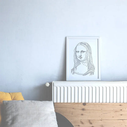 MONA LISA | One Line Poster Series OTTOCKRAFT™