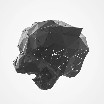 PARS | 3D Metal Geometric Panther Head Wall Decor OTTOCKRAFT™