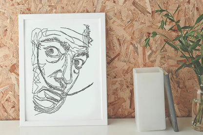 SALVADOR DALI | One Line Poster Series OTTOCKRAFT™