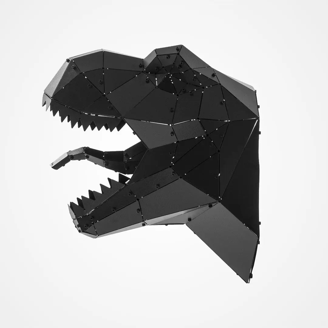 T-REX | 3D Metal Geometric Dinosaur Head Wall Decor OTTOCKRAFT™